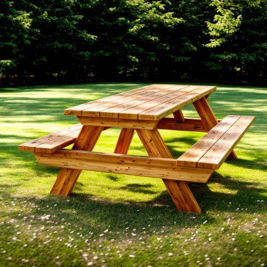 Picnic Table Plans - Step-by-Step Instructions (PDF)